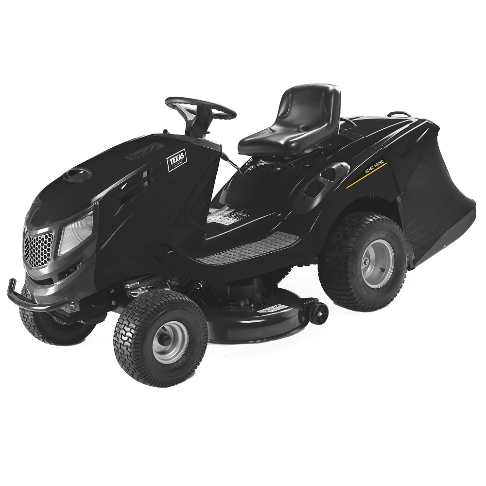 Texas fűnyíró traktor 12,4LE, 102 cm vágás, fűgyűjtő
